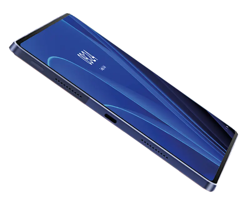 Akongo tablet slim side angle