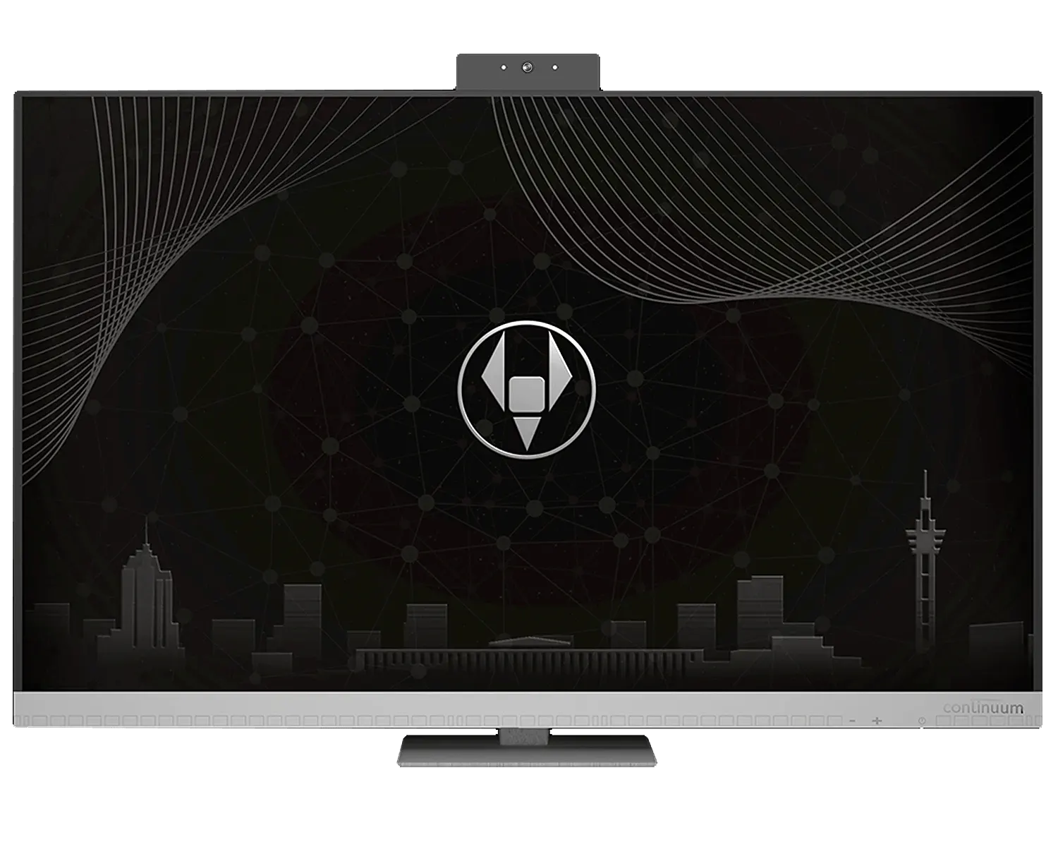 Continuum desktop front perspective